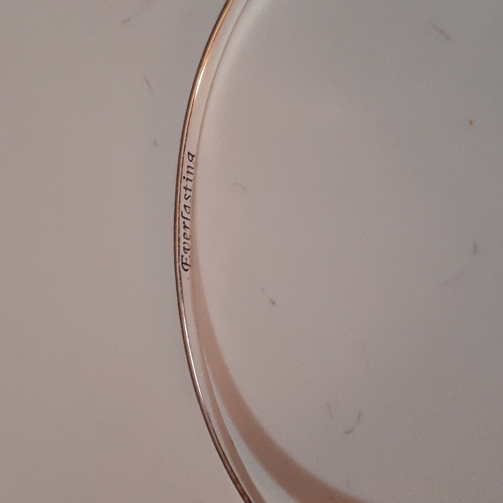 Sterling Infinity Bangle Bracelet - image 7